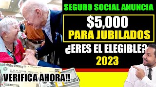 SI!! Nueva Ayuda de $5,000!! Para Personas Mayores de Bajos Ingresos!!¿Calificas Detalles Completos