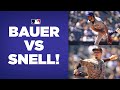 New arms show out! Trevor Bauer, Blake Snell pitch lights out against each other in Dodgers-Padres!