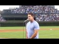 Jackson Rohm-National Anthem at Wrigley field