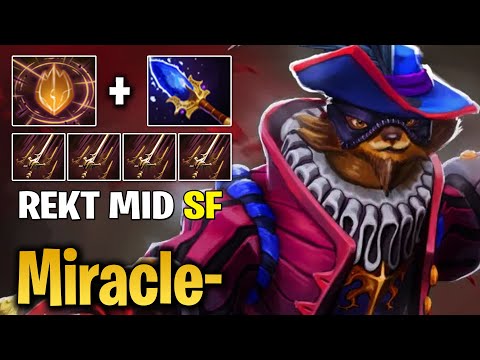 Miracle- Pangolier Mid VS No[o]ne Troll Warlord | Dota 2 7.24 Pro Gameplay