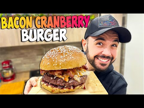🍔 BACON CRANBERRY Burger - In Cucina con Ciccio 🍔