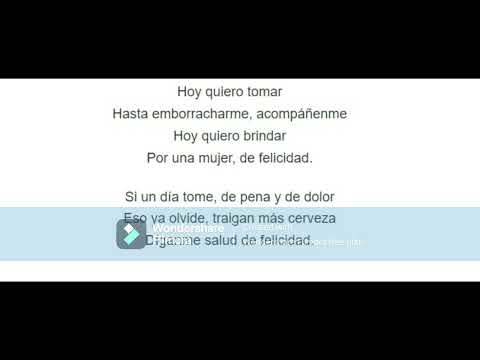 Mix Hoy quiero tomar - Son del duke (Pista - Karaoke)