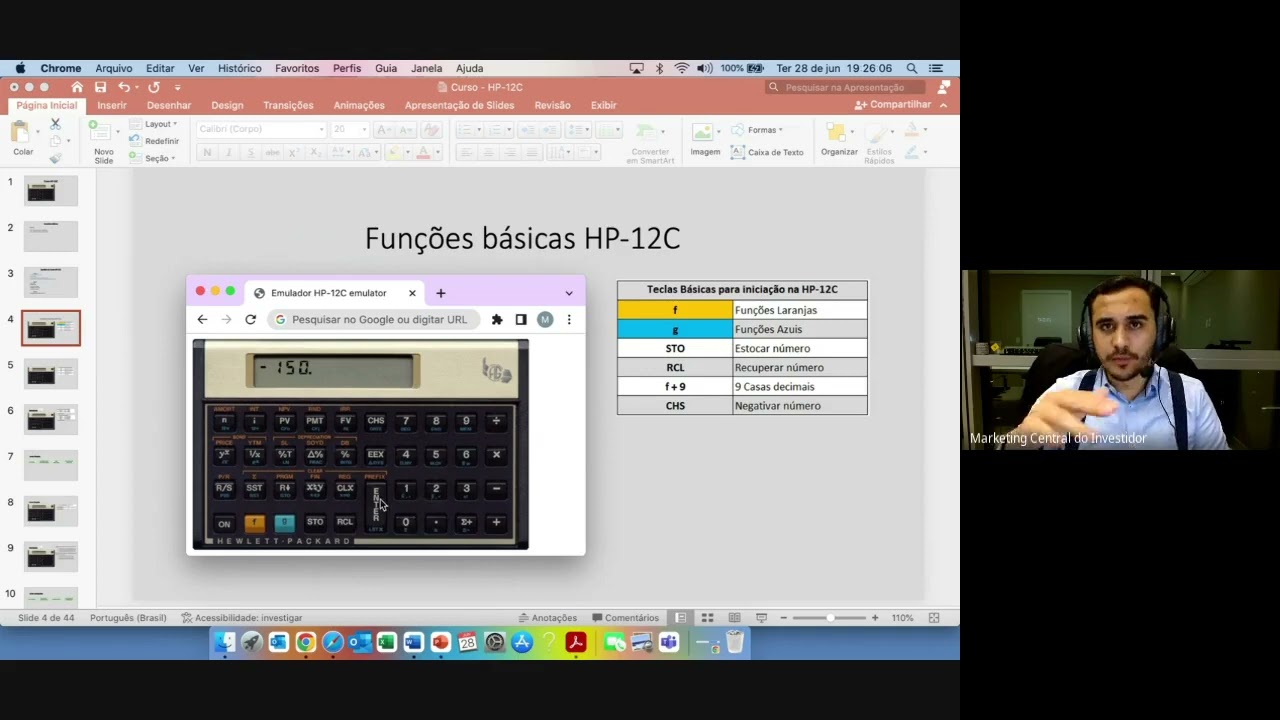 CURSO HP-12C COMPLETO - PREPARATÓRIO ANCORD / CEA / CPA-20 E OUTRAS (PARTE 1)