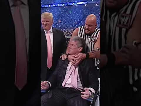 Austin Restrains McMahon: Donald Trump Shaves head #shorts