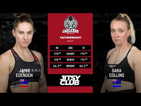 ETERNAL MMA 64 - Jamie Edenden VS Sara Collins - MMA FIGHT VIDEO