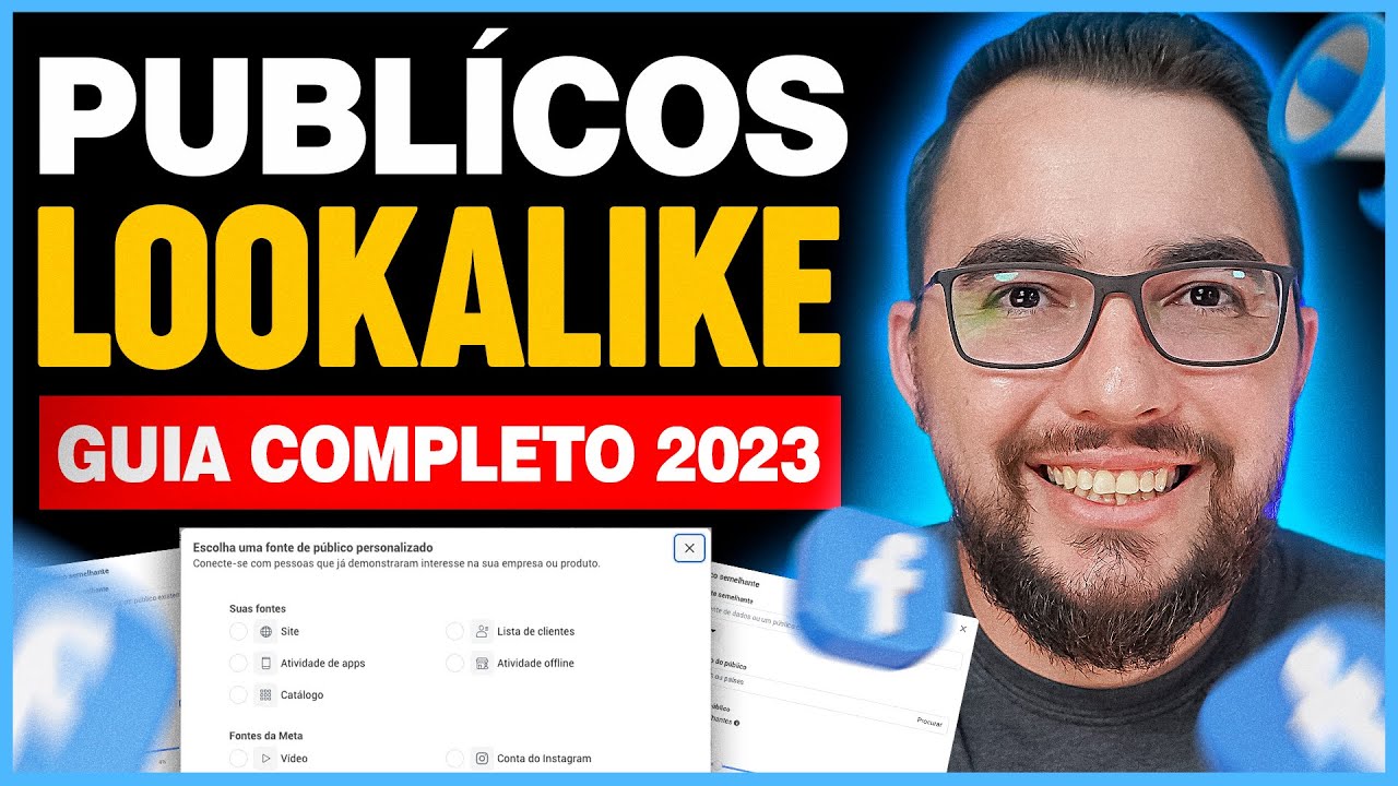 Como CRIAR PÚBLICOS no FACEBOOK - LOOKALIKE + PERSONALIZADO