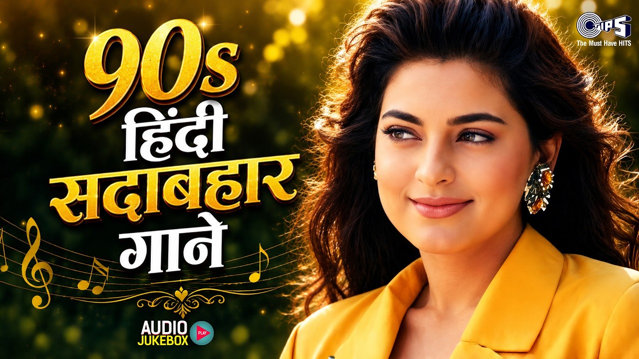 90's हिंदी सदाबहार गाने | 90s Old Is Gold | 90s Hits Hindi Songs | 90s Bollywood Evergreen Songs