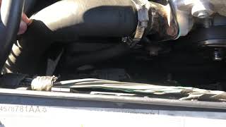 How To Change The Upper Radiator Hose On a 5.7 Hemi For Beginners!!!