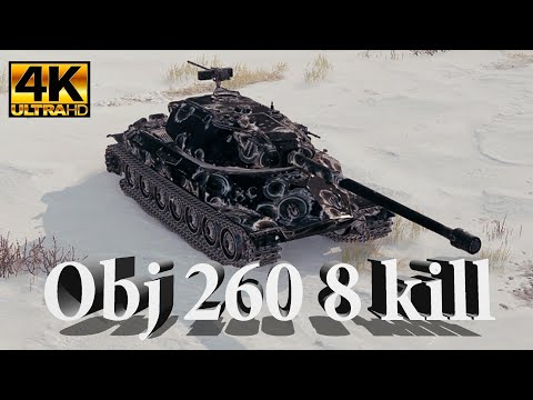 Object 260 video 8067 dmg, 1780 block, 8 kills, 1578 exp Ultra HD 4K | World of Tanks