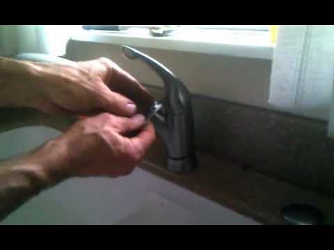 Kitchen faucet repair- Delta Pullout spray #3 (rebuild)