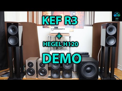 External Review Video cDLUS18by8U for KEF R3 Bookshelf Loudspeaker