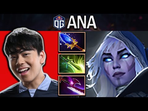 OG.ANA SMURF DROW RANGER WITH BUTTERFLY & 20 KILLS - DOTA 2 7.31 GAMEPLAY