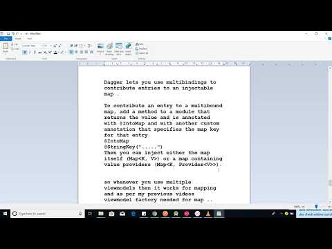 multibinding with dagger .. Basics of dagger ( Intoset and Intomap )