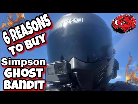 Simpson Ghost Bandit Helmet, Review