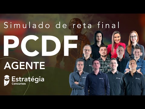 Simulado Reta Final PCDF - Agente: Correção