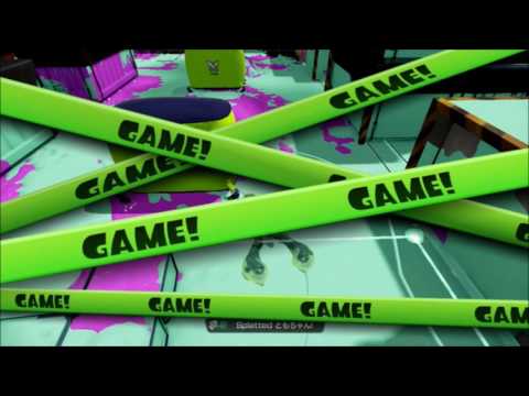 [Splatoon] ranked (A) splat zones octobrush TWIN SQUAD