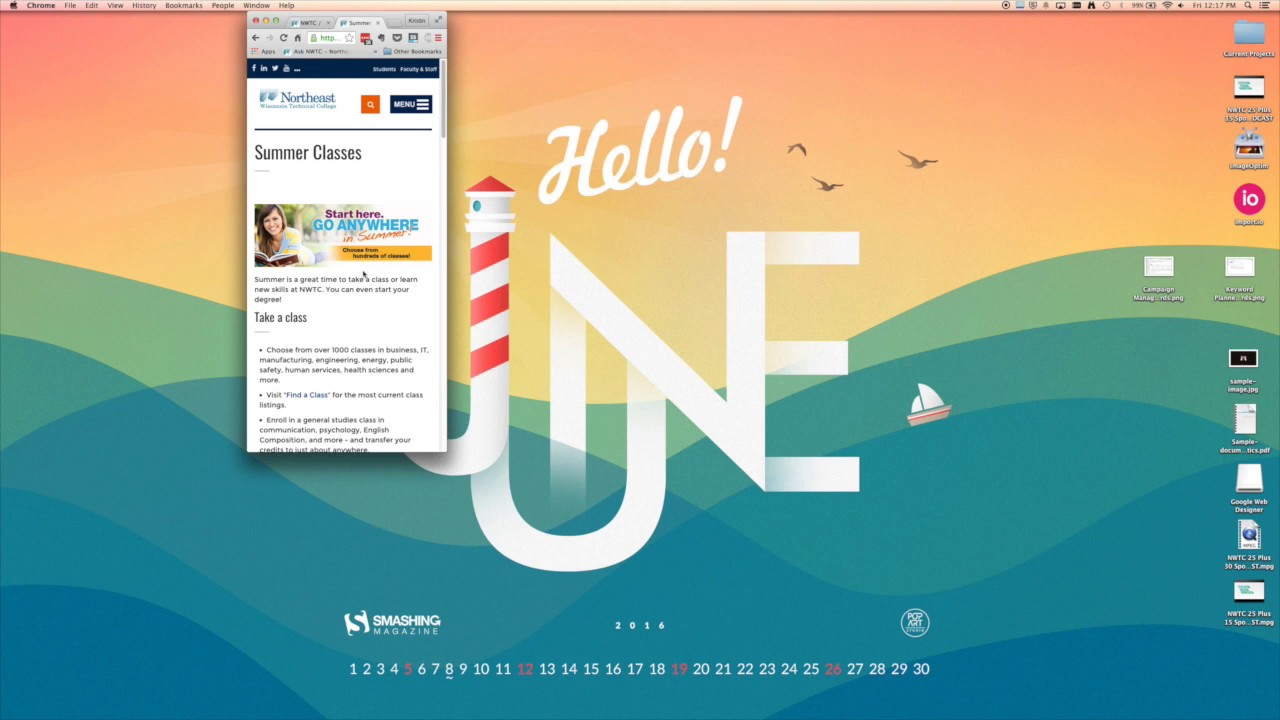 Adding an Inline Image
