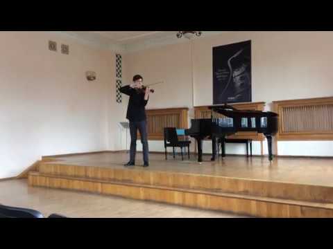 Wieniawski "La Cadenza" (Alexander Agafonov, 15 years old)
