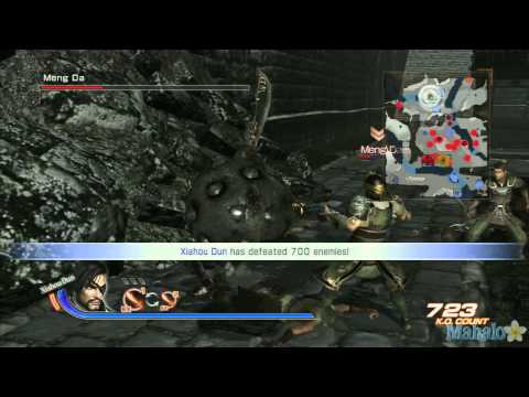 Dynasty Warriors 7 - Wei Mission 23 - Battle of Fan Castle Part 2 - Part 03