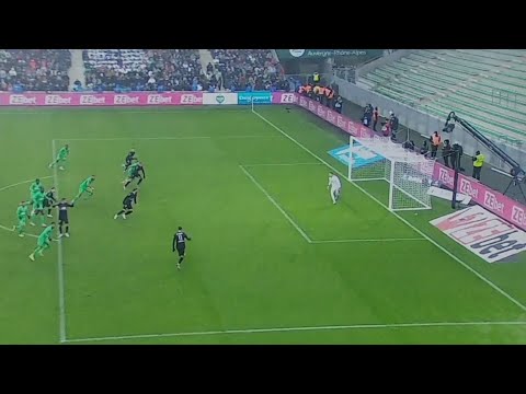 Messi assist Di Maria Goal vs saint-etienne