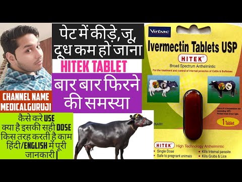 hitek tablet | hitek injection | hitek | hitek tablet for dogs | hitek tablet uses | हाईटेक । गाय ।