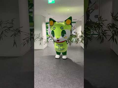 テクしばくんと笹　#芝浦工業大学 #大学生 #sit