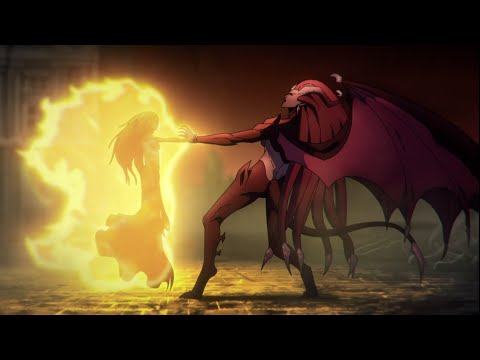 Castlevania: Nocturne: Sekhmet vs Sekhmet.