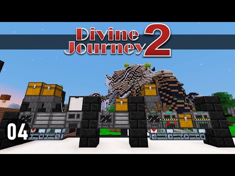 Divine Journey 2: Ep4 - Farming, Excavating, Mekanising! Modded Minecraft