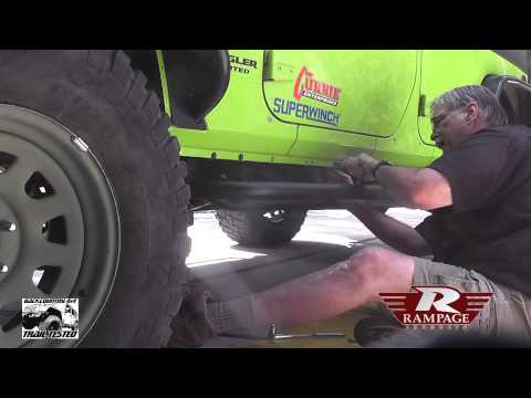 Rampage Retractable Rockguard Step Install