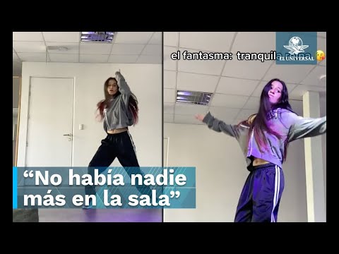 Joven capta suceso “paranormal” mientras ensayaba una coreografía y se viraliza