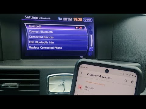 Setting up Bluetooth Features. 2011+ Infiniti M56 M37