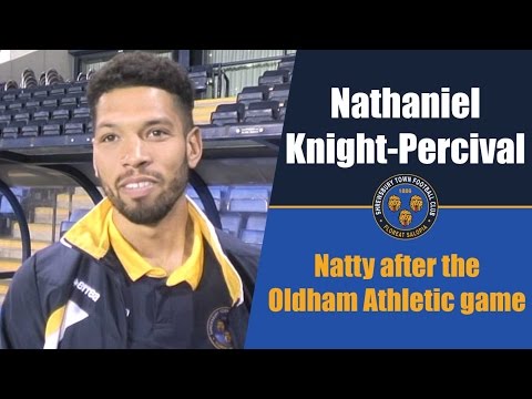 INTERVIEW: Nathaniel Knight post Oldham Athletic JPT (H)  Town TV