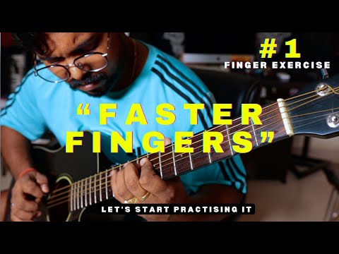 Get FASTER Fingers In 1 WEEK - #1 Finger Exercise for Guitar