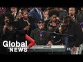 Aretha Franklin funeral: Stevie Wonder's FULL performance