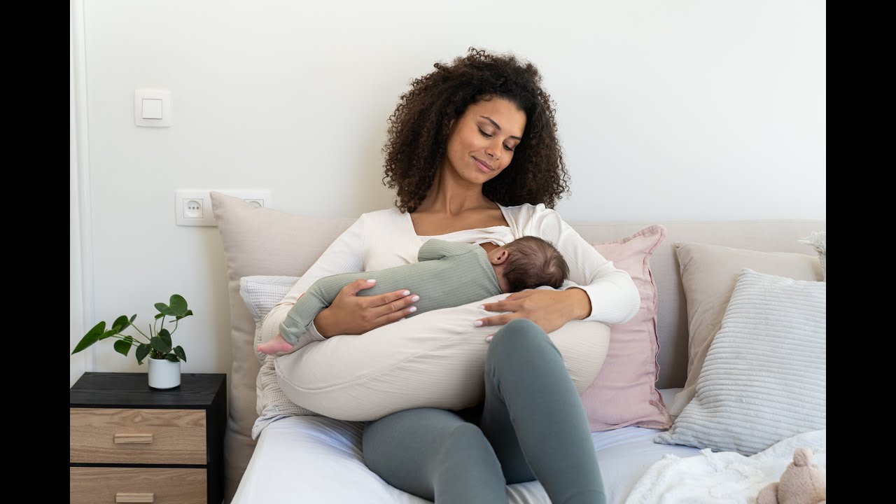 Doomoo Cuscino per l'allattamento Comfy Big Beige Doomoo Cuscino per l'allattamento Comfy Big Beige