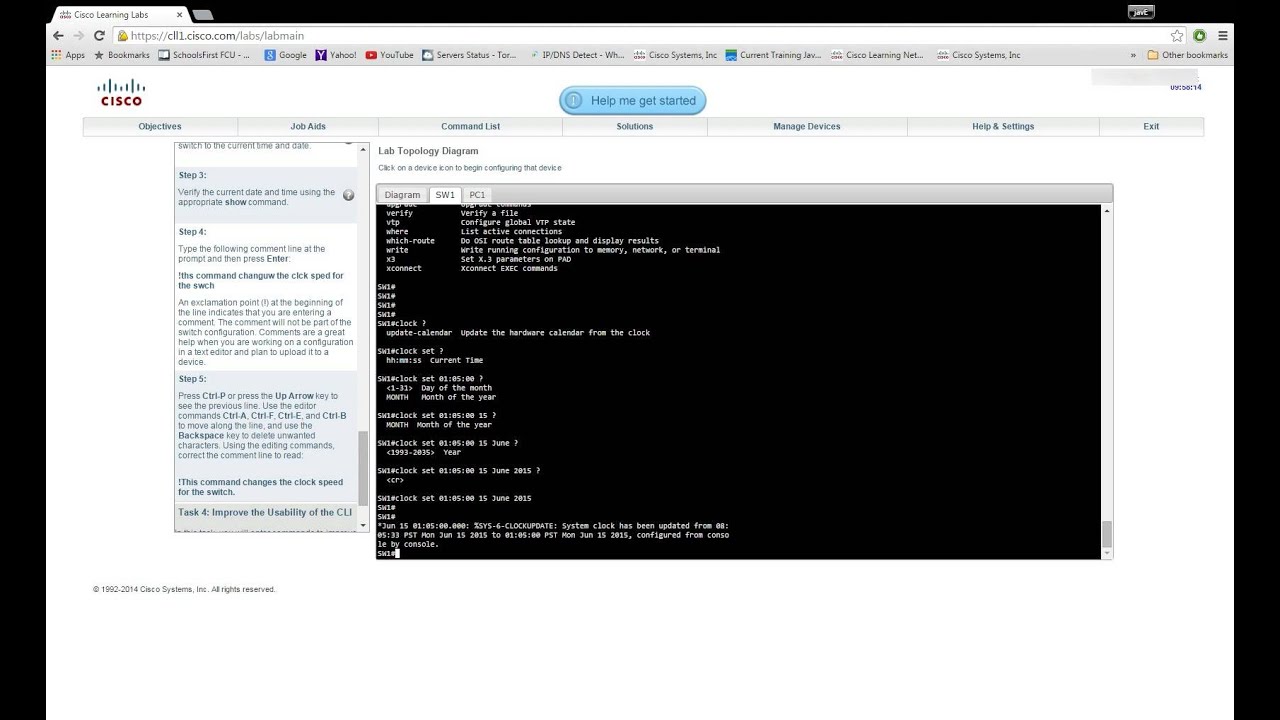Cisco ICND1 Part1 Lab 1-1 Performing Switch Startup and Initial Configuration