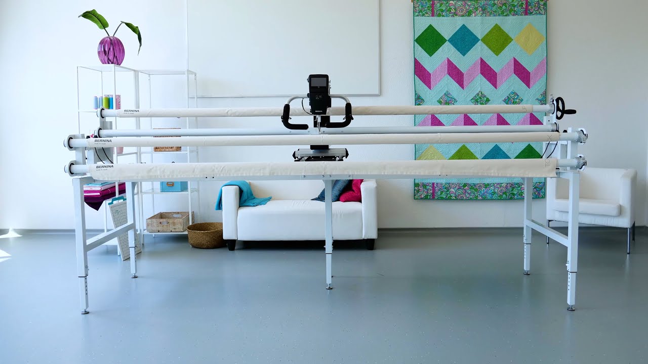BERNINA Q 24, Q 20 & Q 16 PLUS On Frame Longarm Quilting BERNINA