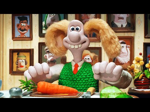 WALLACE & GROMIT: THE CURSE OF THE WERE-RABBIT Clip - "Brain Swap" (2005)