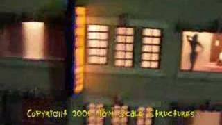 preview picture of video 'O SCALE THE HOTEL COLE ADULT HOTEL WITH ANIMATED LIGHTS'