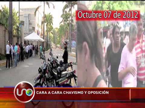 Cara a cara chavismo y oposición