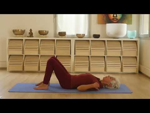 Posture de Yoga : Ardha-setu-bandhasana Posture du demi-pont stable