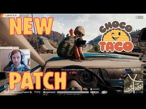 chocoTaco Killing and Spilling on the New Patch Test Server - PUBG Highlights