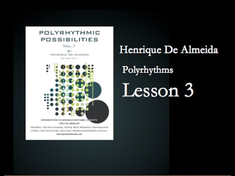 Polyrhythms Drum Set - Snare Drum Solo 1