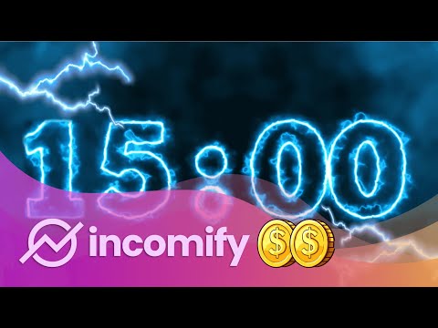 ⚡ Electric Timer ⚡ 15 Minute Countdown | Visit INCOMIFY