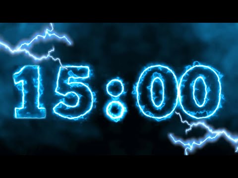 ⚡ Electric Timer ⚡ 15 Minute Countdown