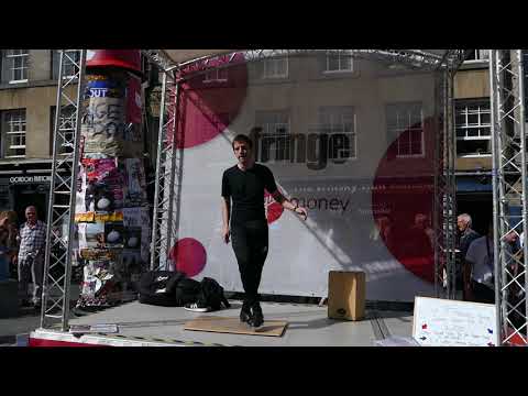 Tap Dancer at the Edinburgh Fringe 2017