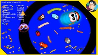 🐍 WORMSZONE.IO 🐍 rắn săn mồi | BIGGEST SLITHER SNAKE TOP 01 | Epic Worms Zone Best Gameplay