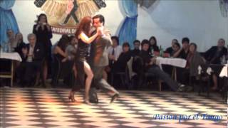 GENOVEVA FERNANDEZ y ANDRES "Tanguito" CEJAS bailando el tango RECUERDO en SIN RUMBO