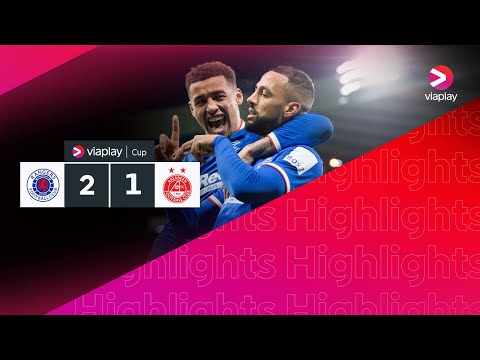 HIGHLIGHTS | Rangers 2-1 Aberdeen | Jack and Roofe send Gers into Viaplay Cup final after extra time