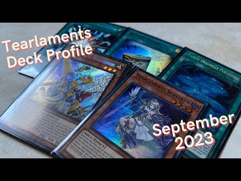 September 2023 Tearlament Yu-Gi-Oh! Deck Profile + Small Santa Clara Regionals Recap